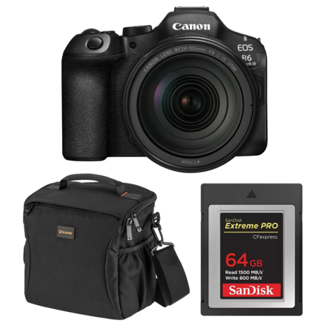 Canon EOS R6 Mark III Mirrorless Camera with Lens