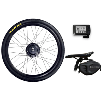 Switch Three Electric Bike Kit with LCD Display (Up to 75 Miles Range)